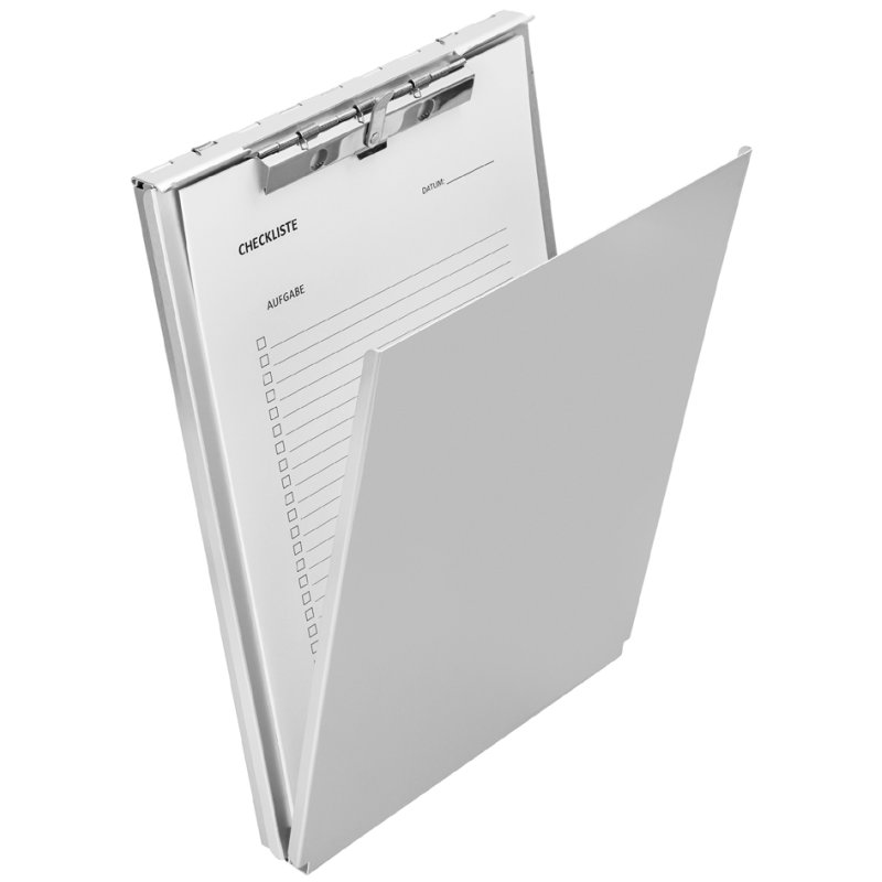 Läufer porte-documents, aluminium, A4, avec compartiment et séparation